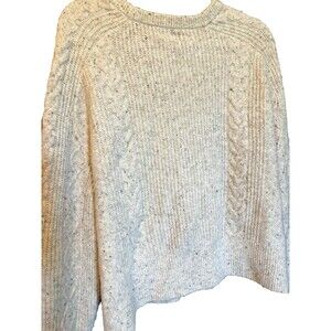 Universal Thread Women's Sweater-Cream Color XXL
